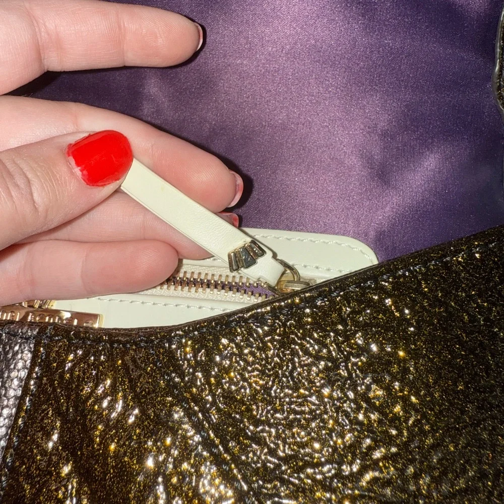 Henri Bendel Bronze Clutch - Picture 12 of 14